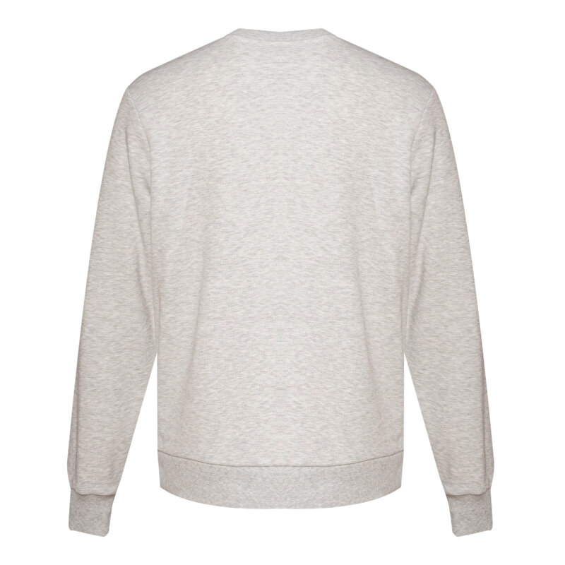 T-PULSE MALE CO REGULAR CREW NECK SWEATSHIRT Gri Erkek Sweatshirt