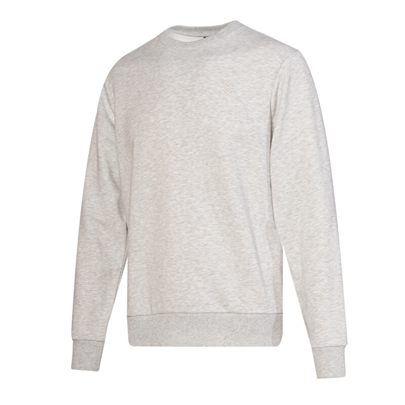 T-PULSE MALE CO REGULAR CREW NECK SWEATSHIRT Gri Erkek Sweatshirt