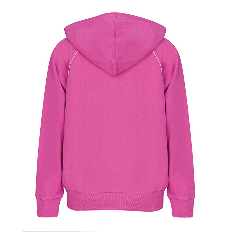PAZ ÇOCUK FERMUARLI HOODIE Pembe Çocuk Fermuarlı Sweatshirt