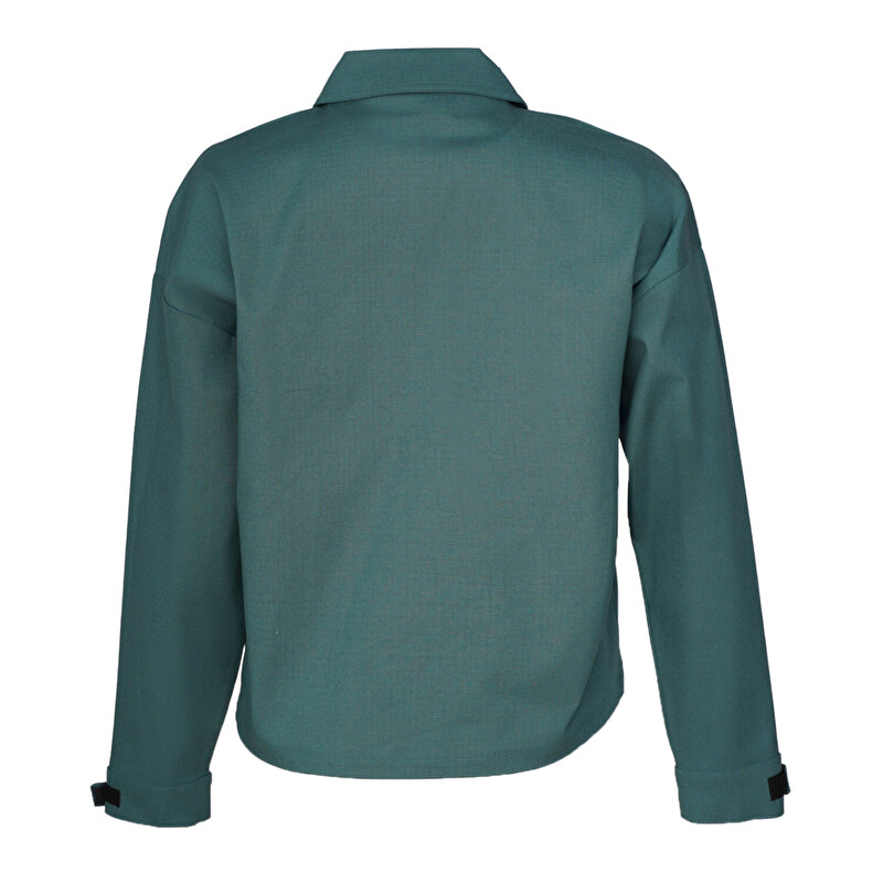 RUMELIA FERMUARLI SWEATSHIRT Yeşil Kadın Fermuarlı Sweatshirt 