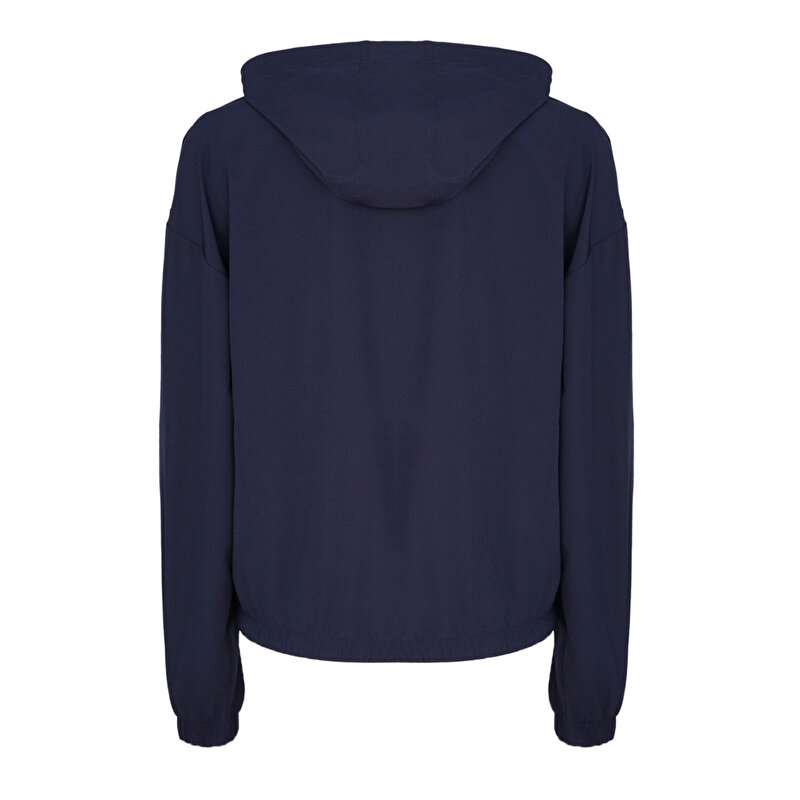 SAGRADO FERMUARLI HOODIE Lacivert Kadın Fermuarlı Hoodie