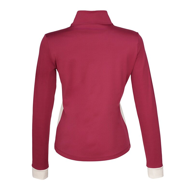 SAJAR FERMUARLI SWEATSHIRT Kırmızı Kadın Fermuarlı Sweatshirt