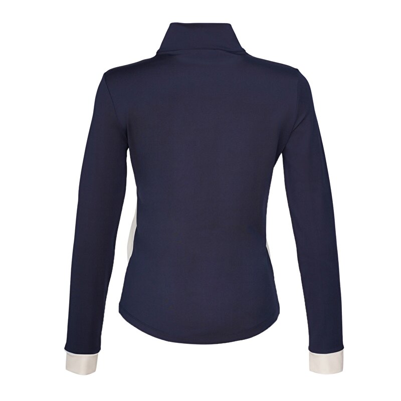 SAJAR FERMUARLI SWEATSHIRT Lacivert Kadın Fermuarlı Sweatshirt