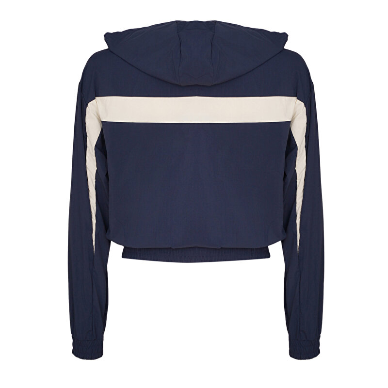 SAMBA FERMUARLI HOODIE Lacivert Kadın Fermuarlı Hoodie