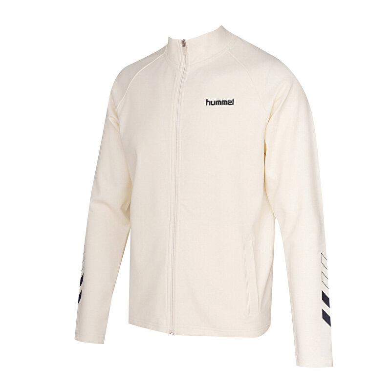 URNA FERMUARLI SWEATSHIRT Ekru Erkek Fermuarlı Sweatshirt