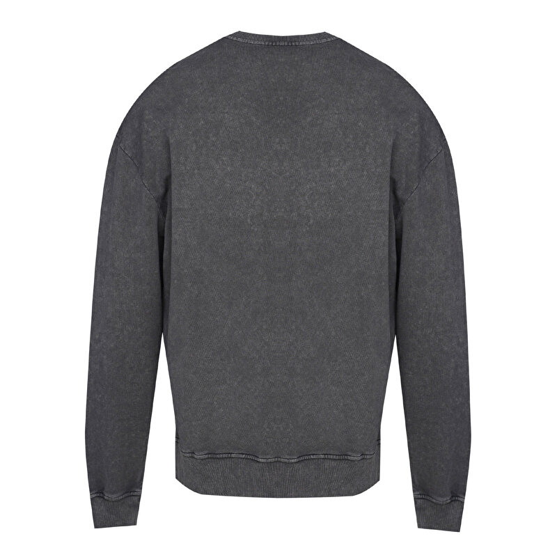 YANTAR SWEATSHIRT Siyah Erkek Sweatshirt
