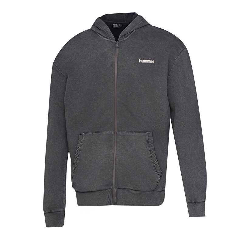 YANTAR FERMUARLI HOODIE Siyah Erkek Fermuarlı Hoodie