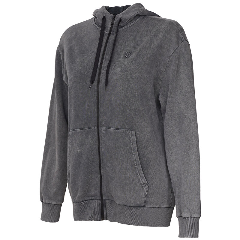 DELLAX YARIM FERMUARLI HOODIE - hummel 