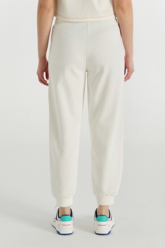 MARENA EŞOFMAN ALTI Beyaz Kadın Eşofman Altı