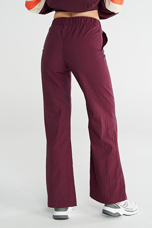 FRAN EŞOFMAN ALTI Bordo Kadın Eşofman Altı