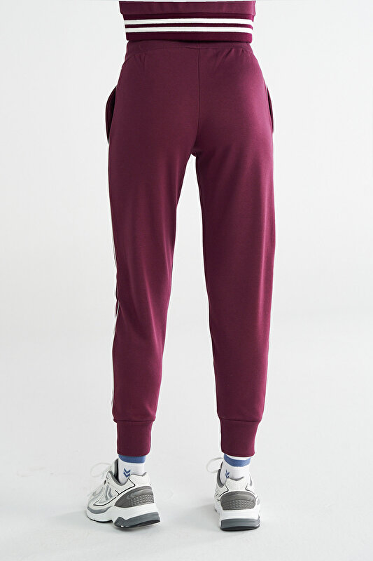 JAMAL EŞOFMAN ALTI Bordo Kadın Eşofman Altı