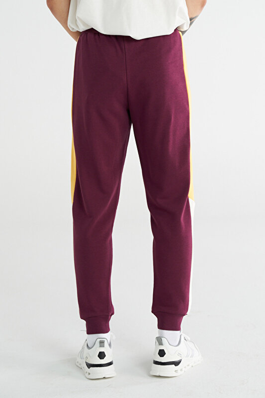 JOE EŞOFMAN ALTI Bordo Erkek Eşofman Altı