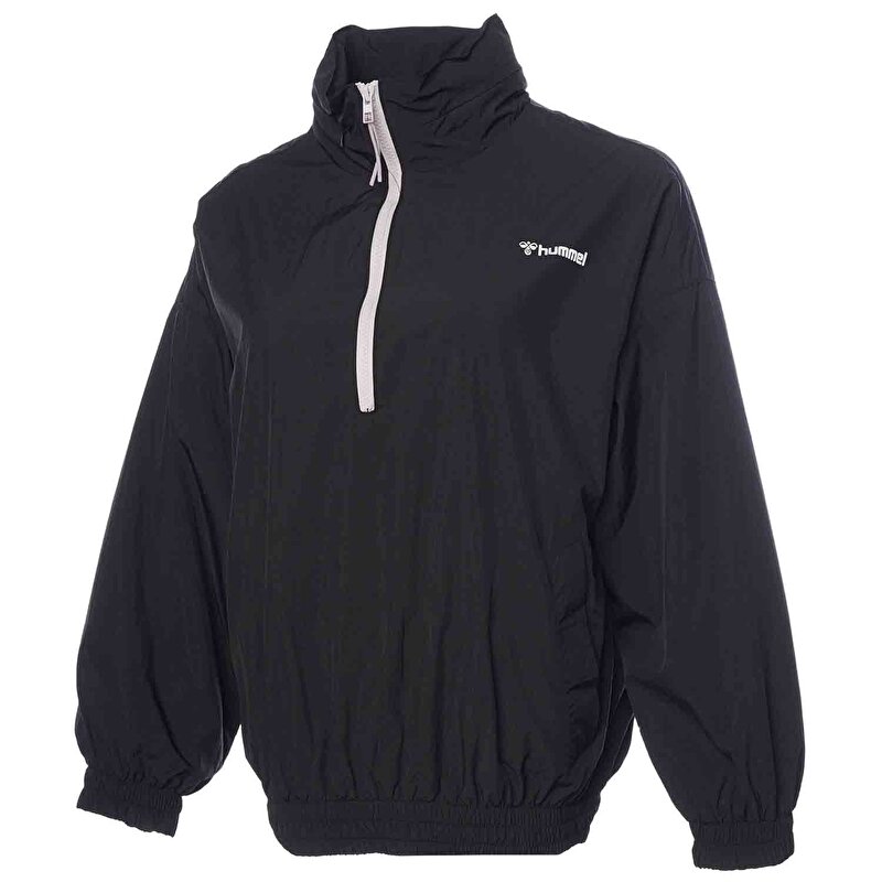 FOLOA YARIM FERMUARLI YAĞMURLUK Siyah Kadın Yağmurluk