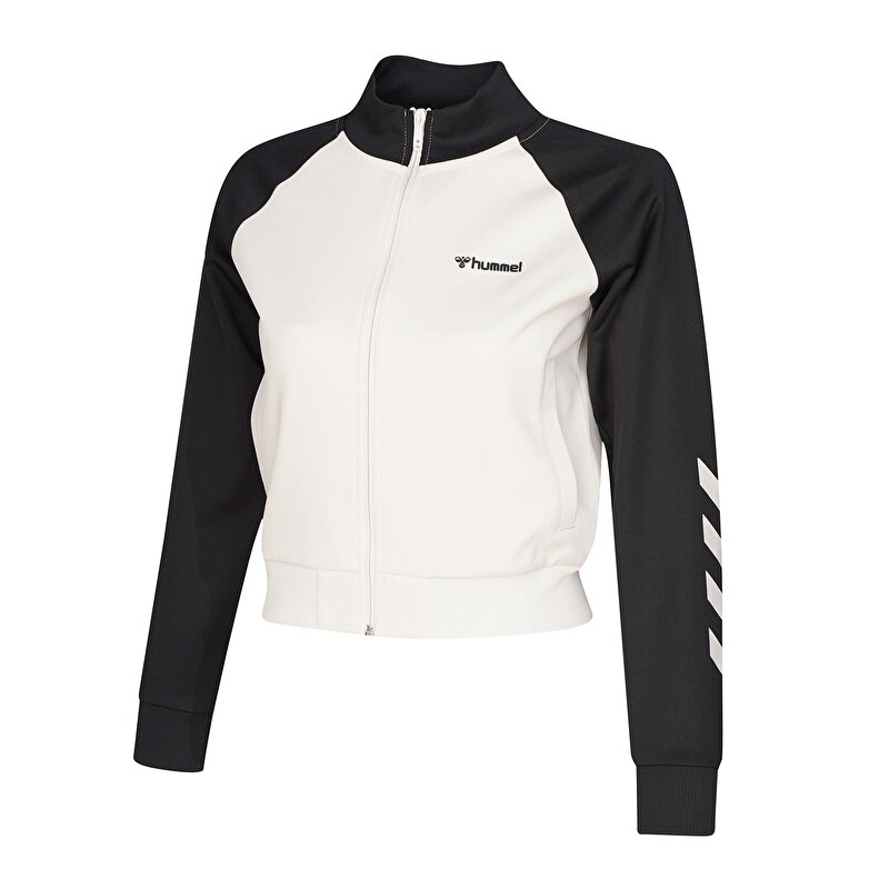 GENES FERMUARLI SWEATSHIRT Beyaz Kadın Fermuarlı Sweatshirt