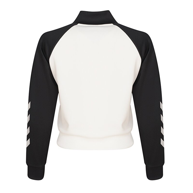 GENES FERMUARLI SWEATSHIRT Beyaz Kadın Fermuarlı Sweatshirt