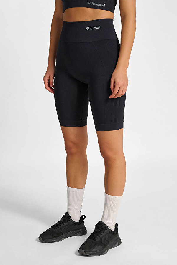 SÜRDÜRÜLEBİLİR TIF SEAMLESS CYLING KISA TAYT Siyah Kadın Tayt