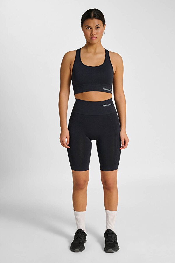 SÜRDÜRÜLEBİLİR TIF SEAMLESS CYLING KISA TAYT Siyah Kadın Tayt