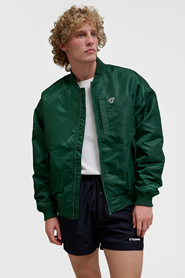 BASEBALL BEE MONT Yeşil Unisex Mont