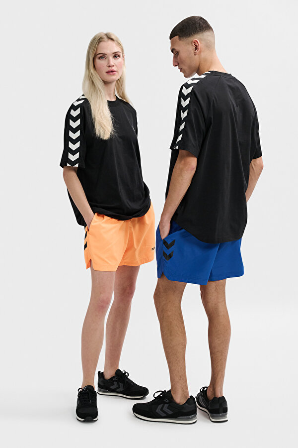 ARCHIVE BOXY KISA KOLLU TİŞÖRT Siyah Unisex Tişört