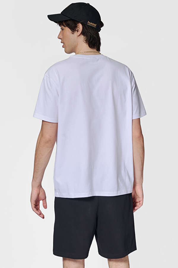 LOOSE SPORTSWEAR KISA KOLLU TİŞÖRT Beyaz Unisex Tişört