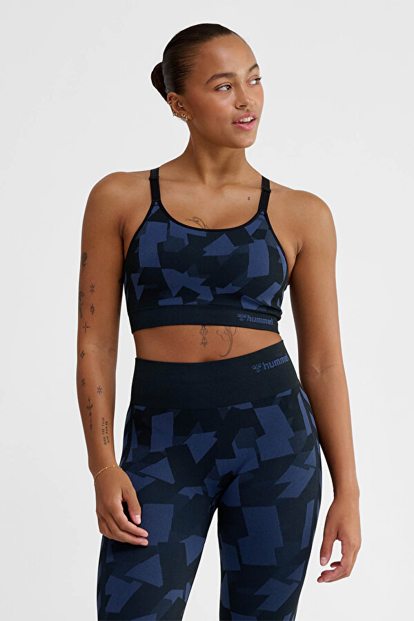 COMBINE SEAMLESS PEDLİ SPOR SÜTYENİ Lacivert Kadın Spor Sütyeni