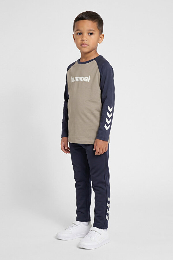 JR LOGO ÇOCUK UZUN KOLLU TİŞÖRT - hummel 