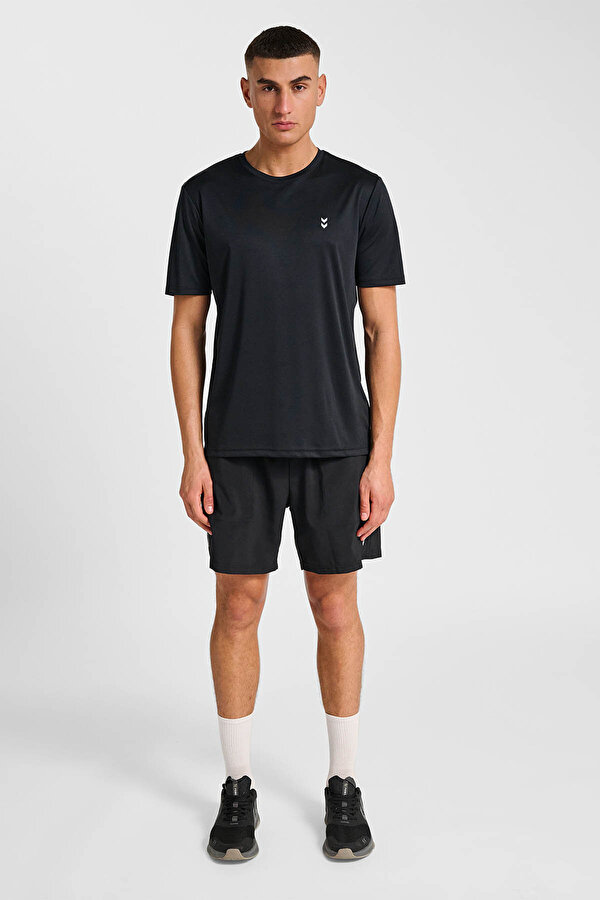 PULSE TRAINING KISA KOLLU TİŞÖRT Siyah Erkek Tişört