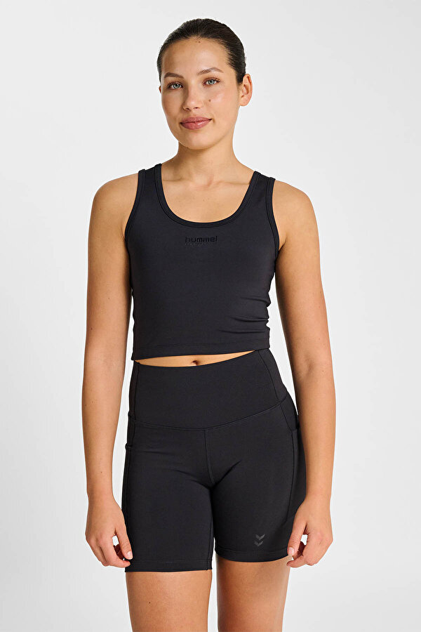 HIIT INTENSITY W TOP SPORCU SÜTYENİ Siyah Kadın Spor Sütyeni