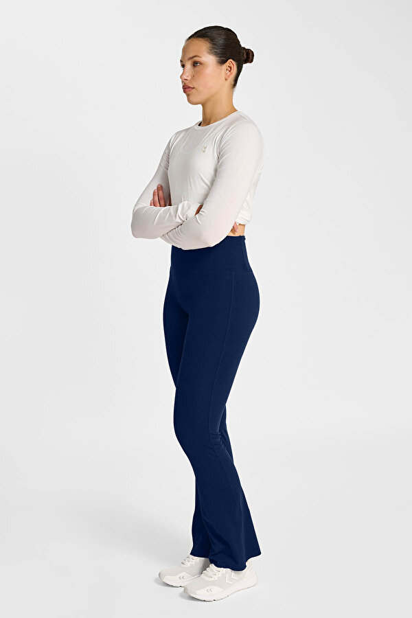 YOGA FLARE YÜKSEK BEL TAYT Lacivert Kadın Tayt