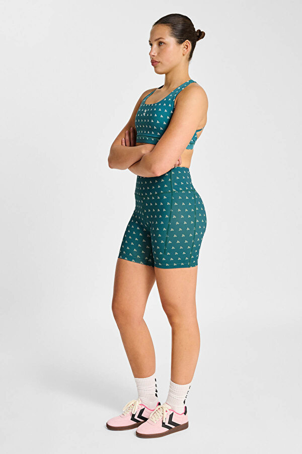 HIIT AOP IMPACT HW KISA TAYT Yeşil Kadın Tayt