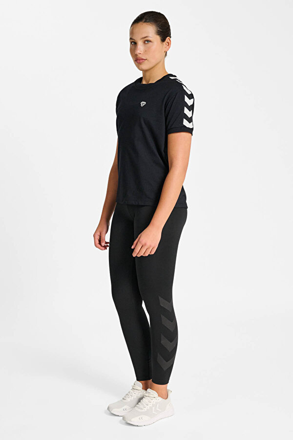 ARCHIVE REGULAR W KISA KOLLU TİŞÖRT Siyah Kadın Tişört