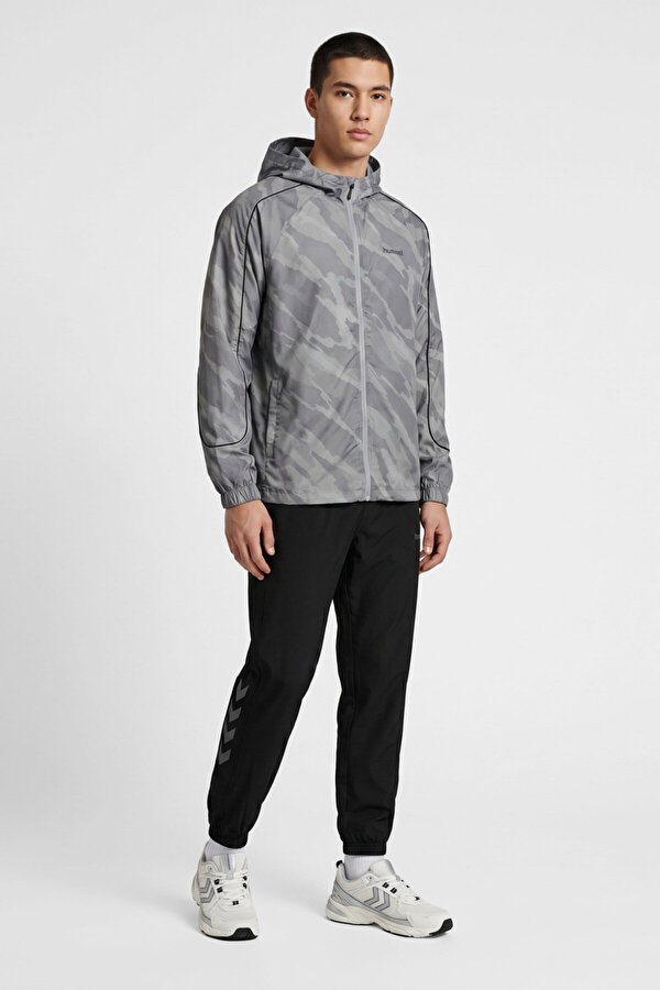 AOP HYBRID TRACK FERMUARLI SWEATSHIRT - hummel 
