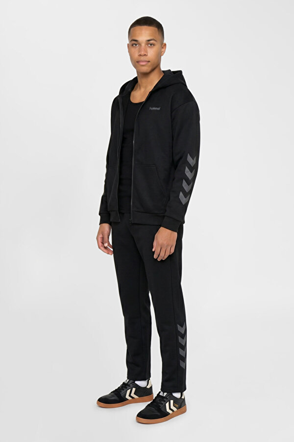 KEEPER CHEVRON FERMUARLI HOODIE - hummel 