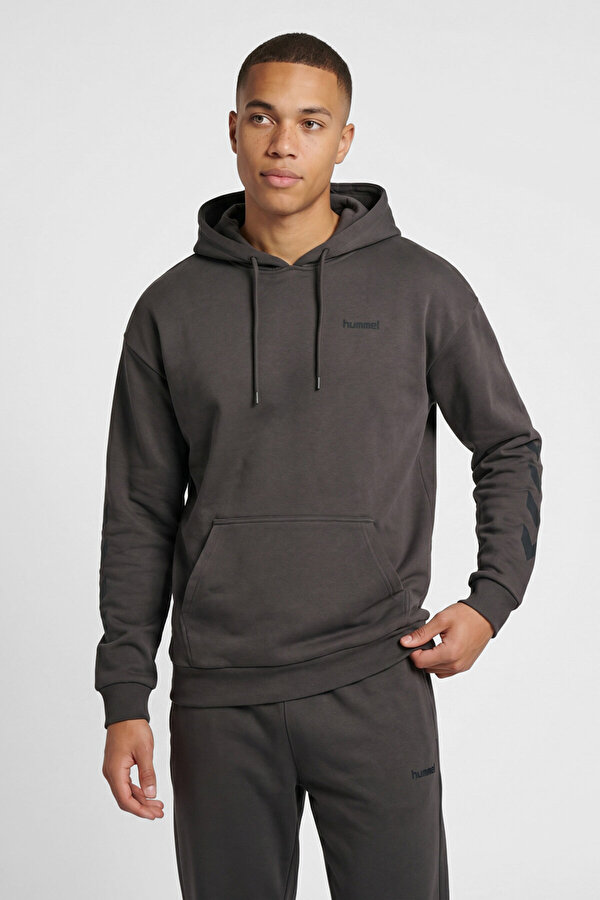 KEEPER CHEVRON FERMUARLI HOODIE - hummel 