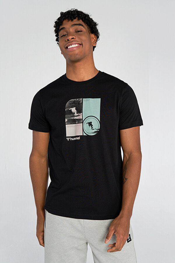 ZIMMER TİŞÖRT Siyah Erkek Spor Tişört