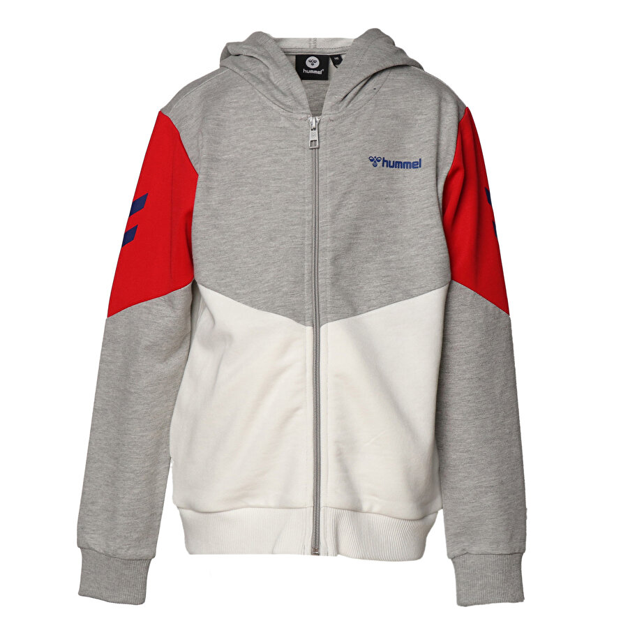 DIRANE ÇOCUK FERMUARLI HOODIE Gri Çocuk Fermuarlı Hoodie 