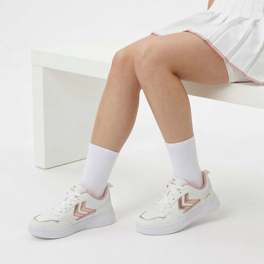 MARKE AYAKKABI Beyaz Kadın Spor Ayakkabı 