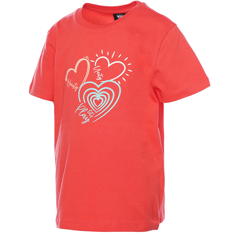 LUNA ÇOCUK KISA KOLLU TİŞÖRT Kırmızı Çocuk Tişört