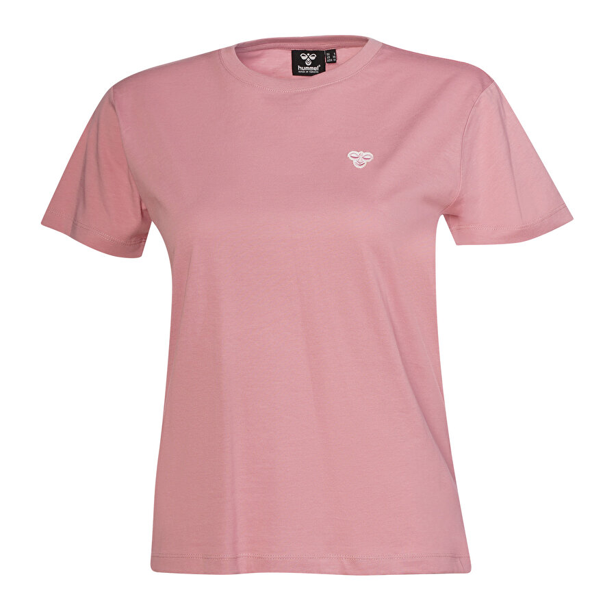 T-IC ICONA REGULAR KISA KOLLU TİŞÖRT Pembe Kadın Tişört