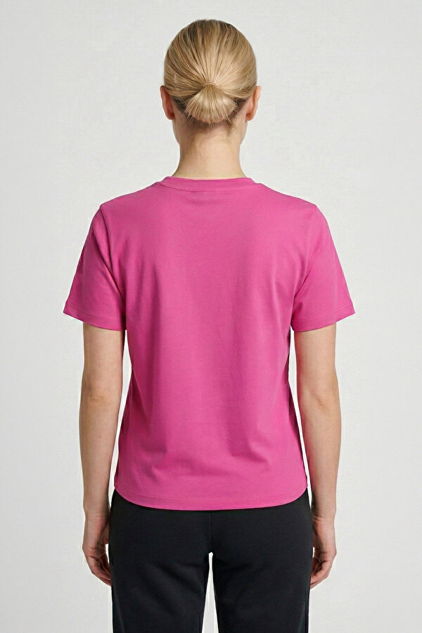 T-IC ICONA REGULAR KISA KOLLU TİŞÖRT Pembe Kadın Tişört