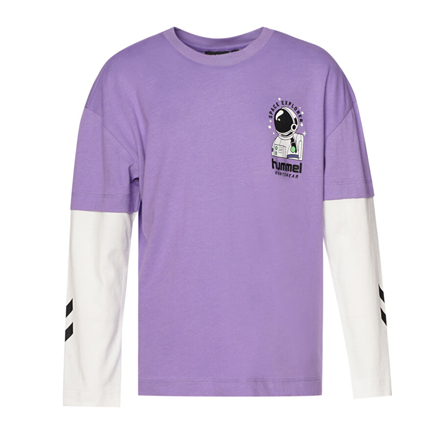 LAISA ÇOCUK UZUN KOLLU TİŞÖRT Mor Çocuk Tişört