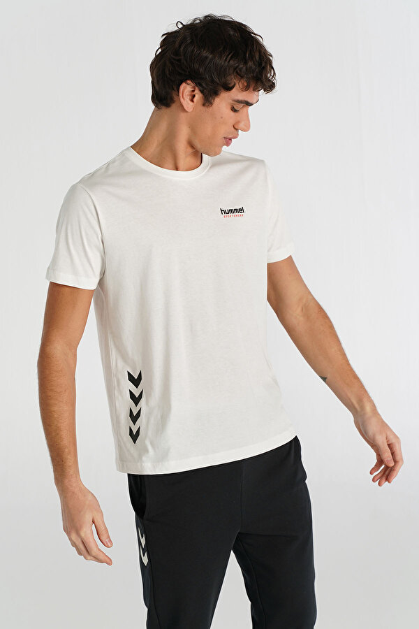 MEMBER KISA KOLLU TİŞÖRT Beyaz Erkek Tişört