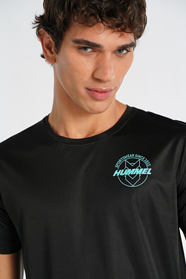 WALKER KISA KOLLU TİŞÖRT Siyah Erkek Tişört