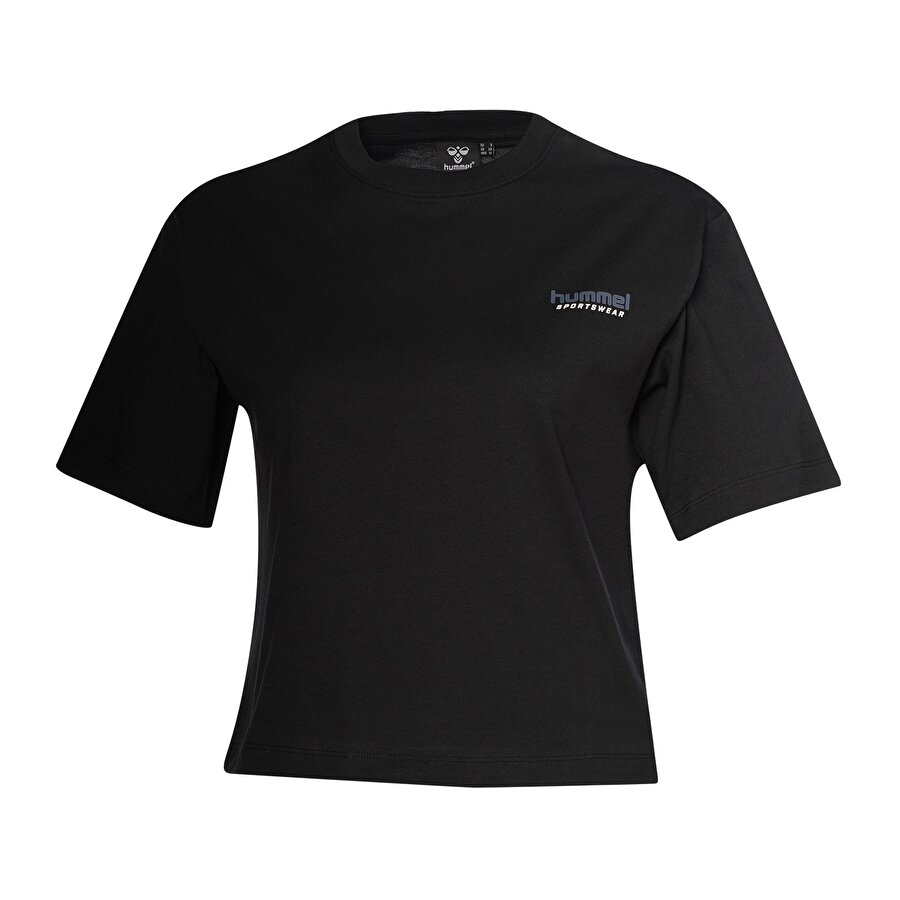 KIRBY KISA KOLLU TİŞÖRT Siyah Kadın Tişört