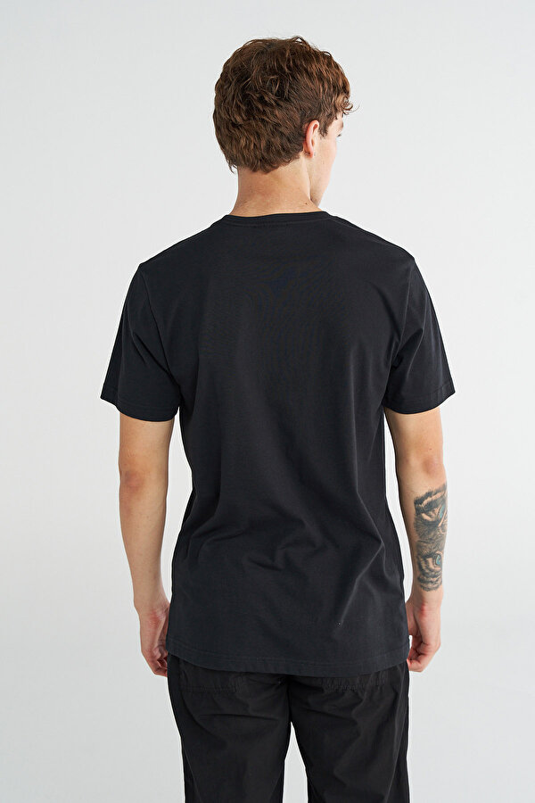 SAMMY KISA KOLLU TİŞÖRT Siyah Erkek Tişört