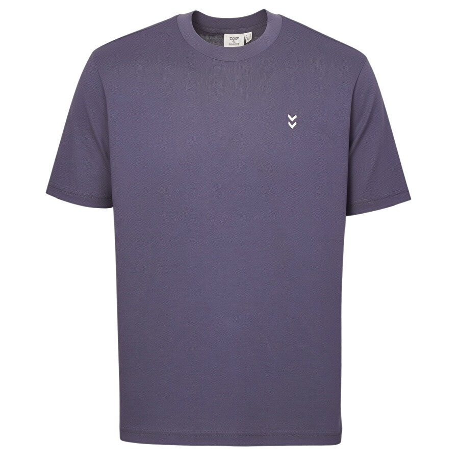 T-PULSE MALE CO REGULAR KISA KOLLU TİŞÖRT - hummel 