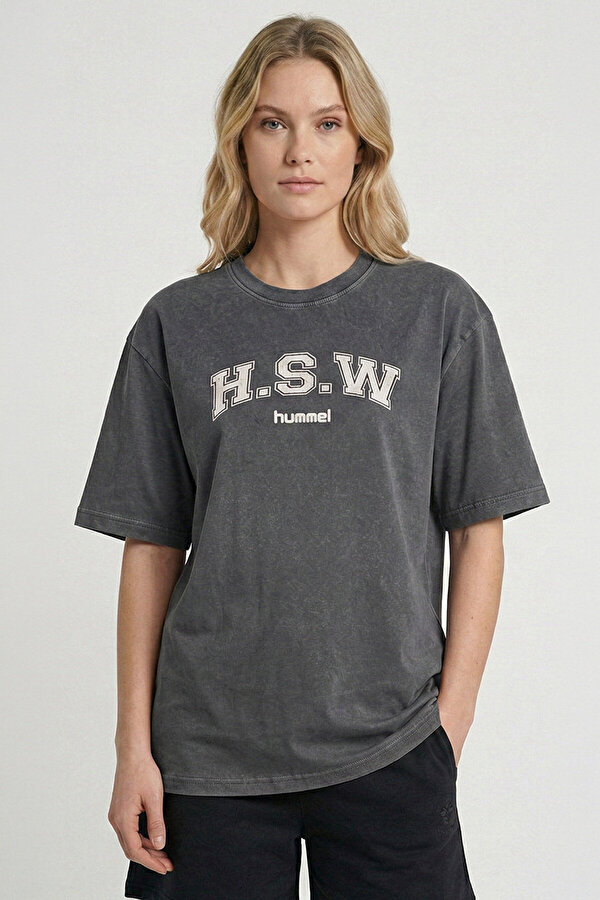 REMESA KISA KOLLU TİŞÖRT Siyah Kadın Tişört