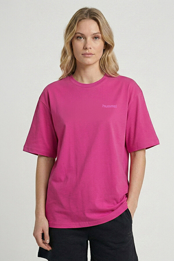 REVENDER KISA KOLLU TİŞÖRT Pembe Kadın Tişört