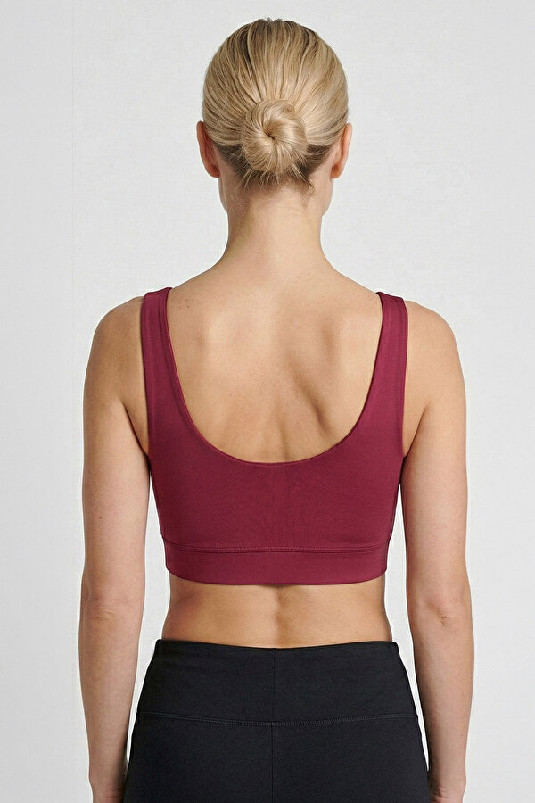 SAJAR SPORCU SÜTYENİ Kırmızı Kadın Spor Sütyeni