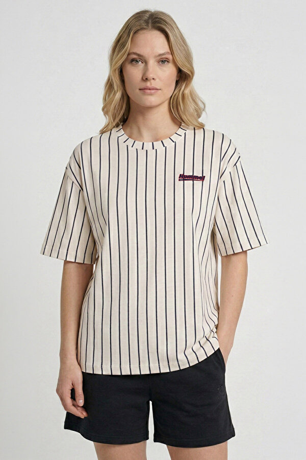 SECUELA KISA KOLLU TİŞÖRT Ekru Kadın Tişört